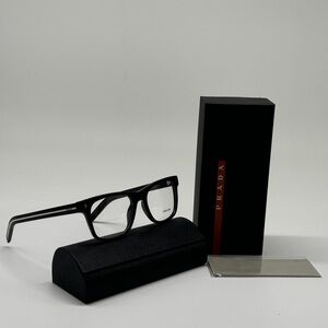 Prada Eyeglasses Frame VPR A13 For Men 54/19 Black